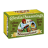 Celestial Seasonings Herbal Tea Natural Sleepytime Caffeine Free 20 Ct Left Picture